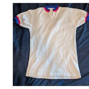 Vintage French Cycling Bicycle Racing Jersey Acrylic Rare Large Turino